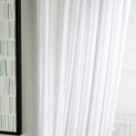 Glacier Solid Sheer Rod Pocket Curtain Panels (Set of 2) - Chic Decora