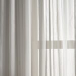 Glacier Solid Sheer Rod Pocket Curtain Panels (Set of 2) - Chic Decora