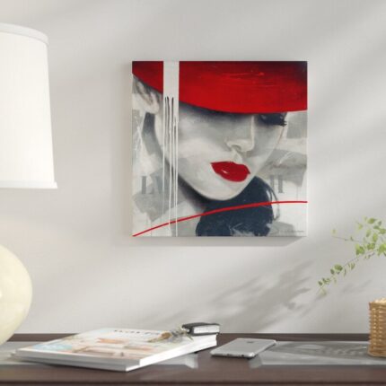 Glamorous I by Hans Jochem Bakker – Graphic Art on Canvas - Chic Decora