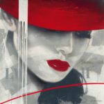 Glamorous I by Hans Jochem Bakker – Graphic Art on Canvas - Chic Decora