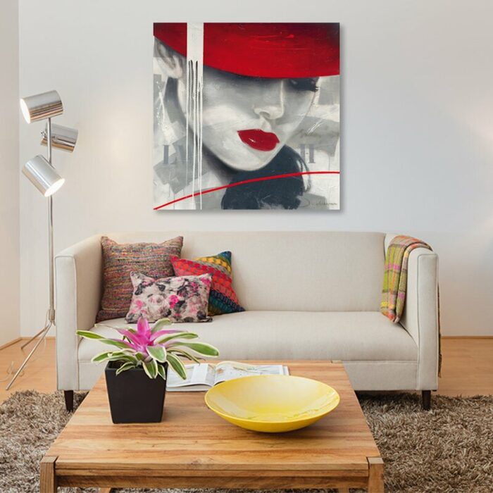 Glamorous I by Hans Jochem Bakker – Graphic Art on Canvas - Chic Decora