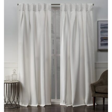 Polyester Room Darkening Curtain Pair (Set of 2) - Chic Decora