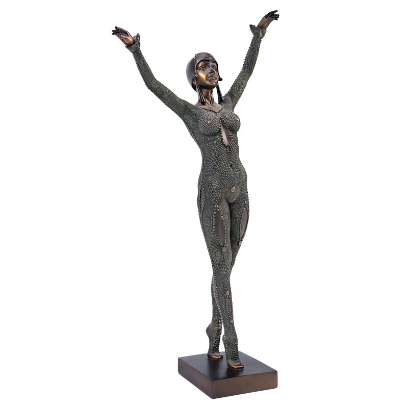 Goddess Dourga 1925 Art Deco Figurine - Chic Decora