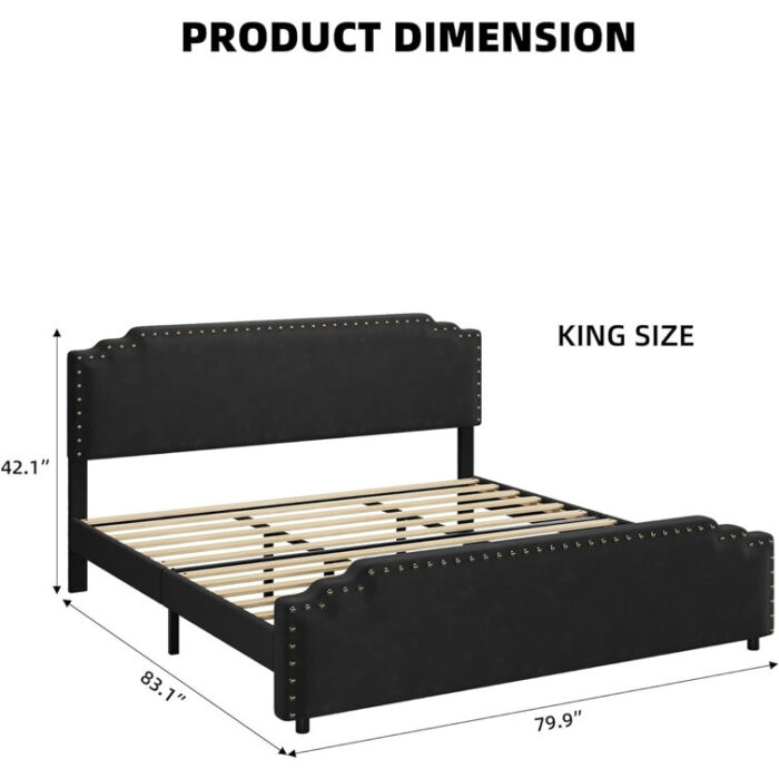 Goehner Platform Bed - Chic Decora