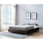 Goodwater Vegan Leather Platform Bed - Chic Decora