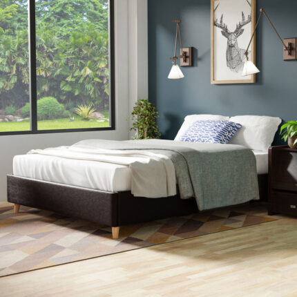 Alicia Metal Panel Bed - Chic Decora