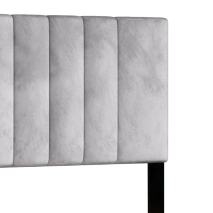 Gorgia Upholstered Panel Bed - Chic Decora