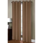 Grau Polyester Room Darkening Curtain Pair (Set of 2) - Chic Decora