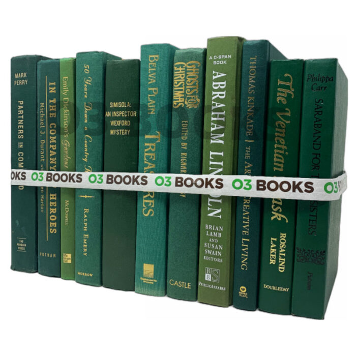 Green Decorative Books - Chic Decora