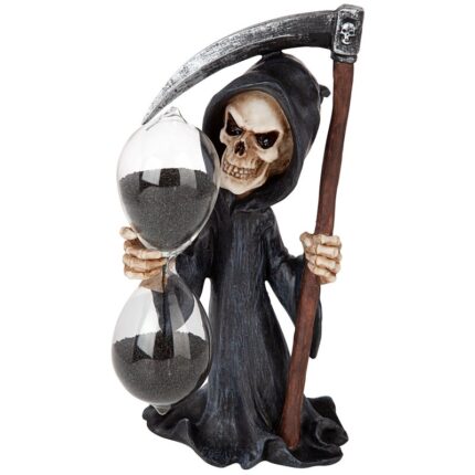 Grim Reaper Hourglass Figurine - Chic Decora