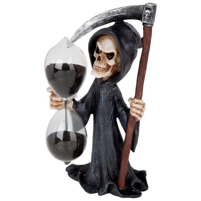 Grim Reaper Hourglass Figurine - Chic Decora