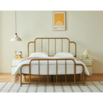 Gurtha Metal Platform Bed - Chic Decora