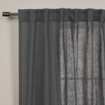 Gwen Linen Semi Sheer Curtain Pair (Set of 2) - Chic Decora