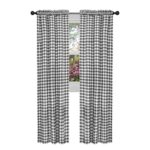 Hackler Cotton Blend Semi Sheer Curtain Pair (Set of 2) - Chic Decora