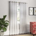 Hadsell Solid Room Light Filtering Single Curtain Panel Part (Set of 2) - Chic Decora