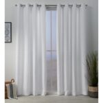 Hadsell Solid Room Light Filtering Single Curtain Panel Part (Set of 2) - Chic Decora