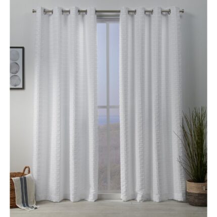 Spitler Room Darkening Curtain Pair (Set of 2) - Chic Decora