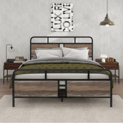 Upholstered Bed - Chic Decora