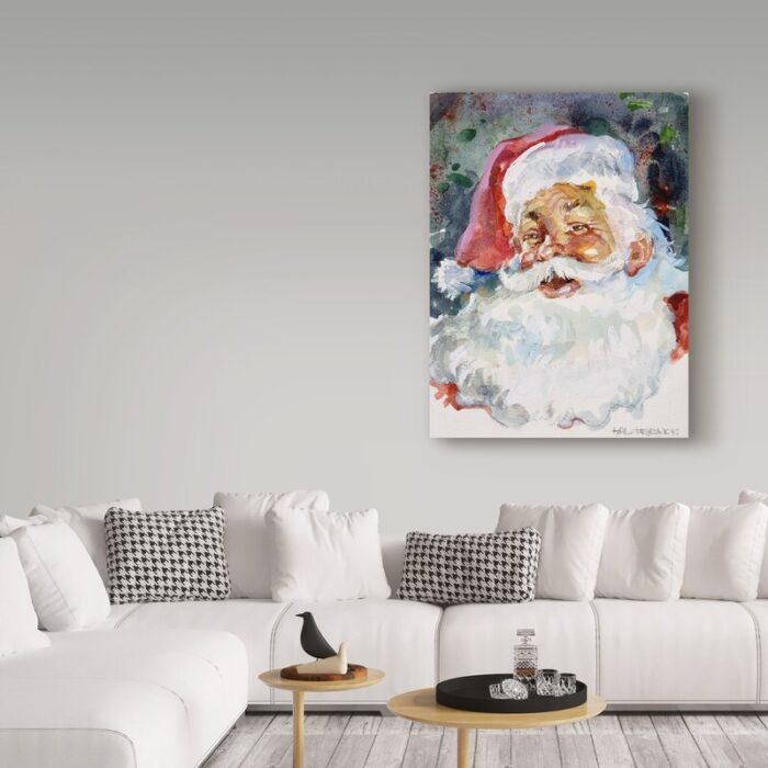 Hal Frenck ” Santa Face ” by Hal Frenck - Chic Decora