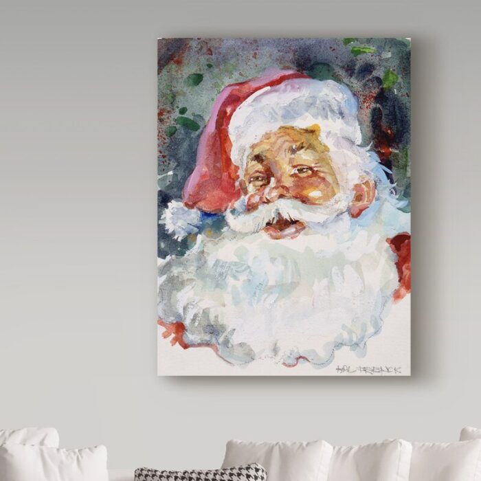 Hal Frenck ” Santa Face ” by Hal Frenck - Chic Decora