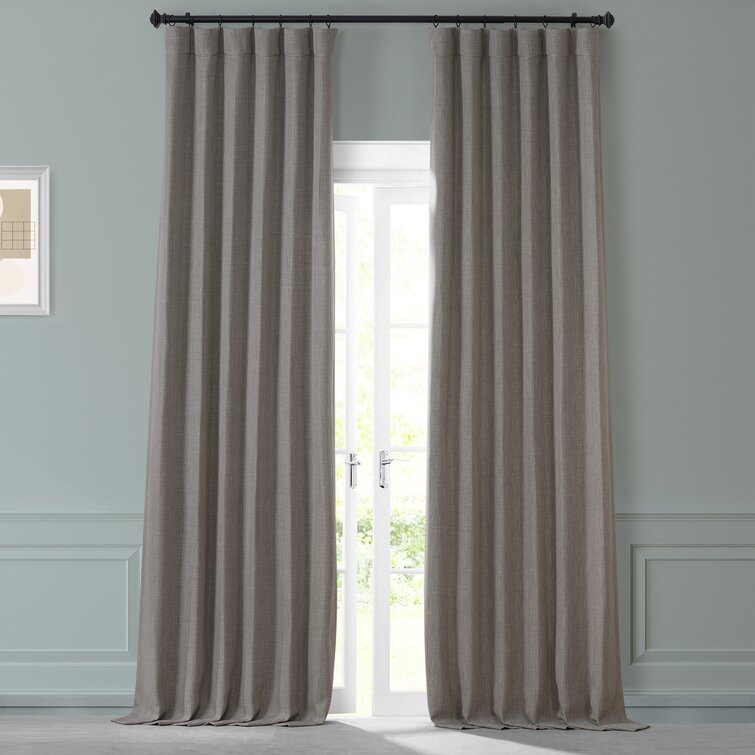 Misenheimer Polyester Semi Sheer Curtain Pair (Set of 2) - Chic Decora