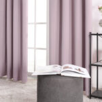 Harlowe Polyester Room Darkening Curtain Pair (Set of 2) - Chic Decora