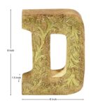 Harwinton Handmade Text & Numbers Letter Block - Chic Decora