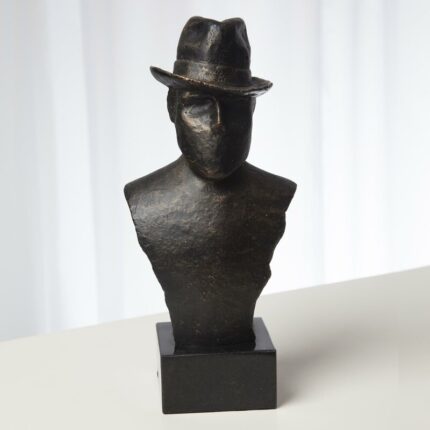 Hat Sculpture-Businessman - Chic Decora