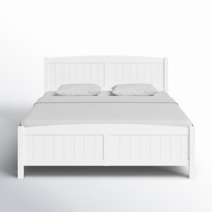 Heffron Solid Wood Bed - Chic Decora