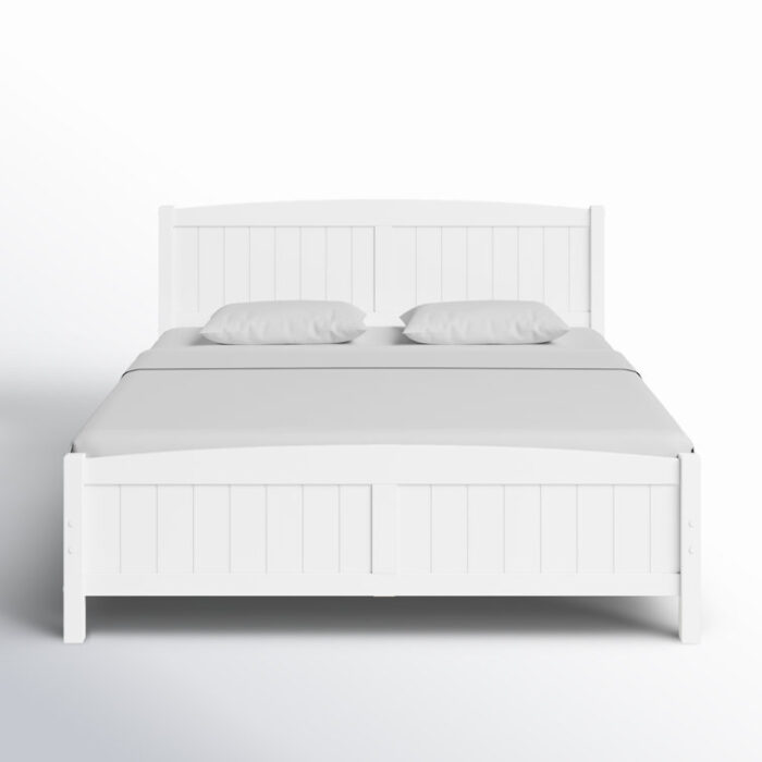 Heffron Solid Wood Bed - Chic Decora