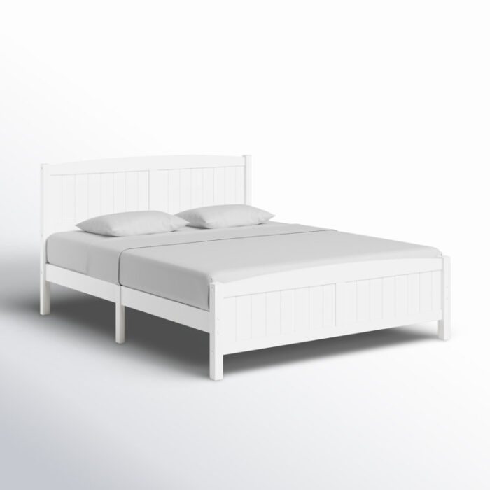 Heffron Solid Wood Bed - Chic Decora