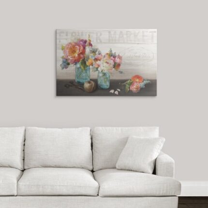 Heldana ” French Cottage Bouquet III ” by Danhui Nai - Chic Decora