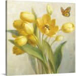 Heldana ” Yellow French Tulips ” by Danhui Nai - Chic Decora