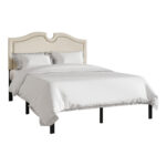 Herlind Upholstered Panel Bed - Chic Decora