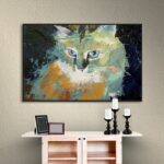 Himalayan Cat by Michael Creese Painting on Canvas - Chic Decora