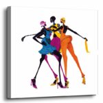 Hips, Hips, Hips by Shan sKelly Print on Canvas - Chic Decora