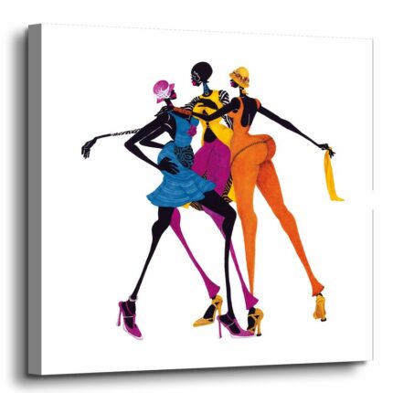 Hips, Hips, Hips by Shan sKelly Print on Canvas - Chic Decora