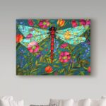 Holly Carr ” Red Dragonfly ” by Holly Carr - Chic Decora