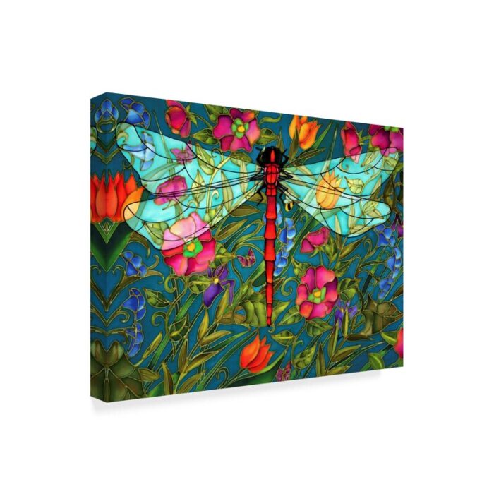 Holly Carr ” Red Dragonfly ” by Holly Carr - Chic Decora