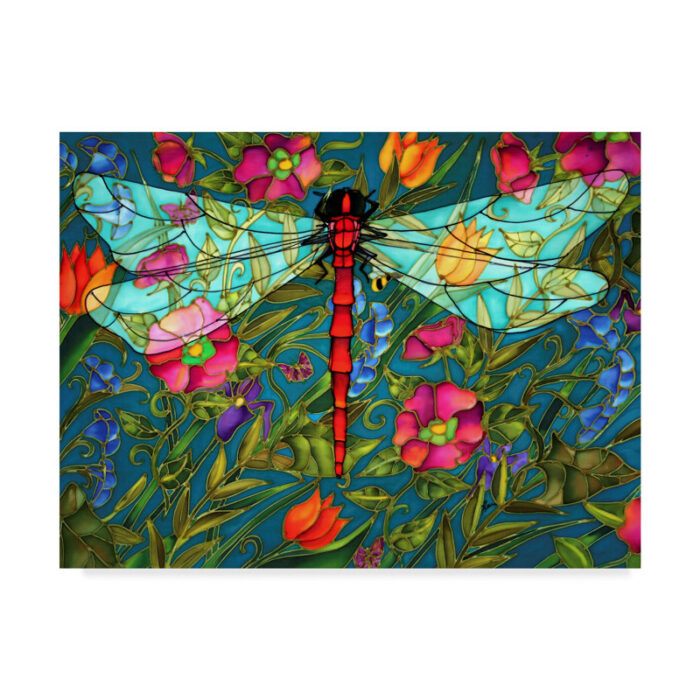 Holly Carr ” Red Dragonfly ” by Holly Carr - Chic Decora