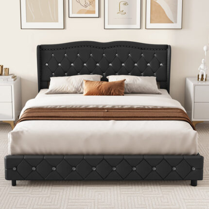 Aashka Standard Bed - Chic Decora