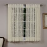 Honoria Polyester Semi Sheer Curtain Pair (Set of 2) - Chic Decora