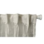 Honoria Polyester Semi Sheer Curtain Pair (Set of 2) - Chic Decora