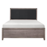 Hooksett Vegan Leather Standard Bed - Chic Decora