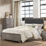 Hooksett Vegan Leather Standard Bed - Chic Decora