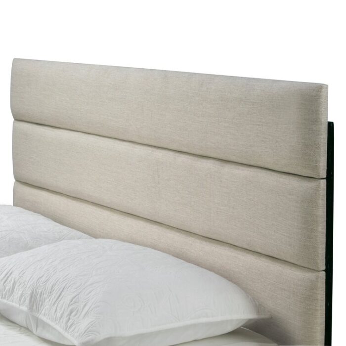 Hugley Upholstered Standard Bed - Chic Decora