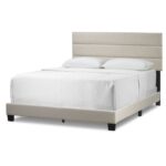 Hugley Upholstered Standard Bed - Chic Decora