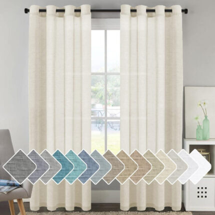 Cotton Blackout Curtain Pair (Set of 2) - Chic Decora