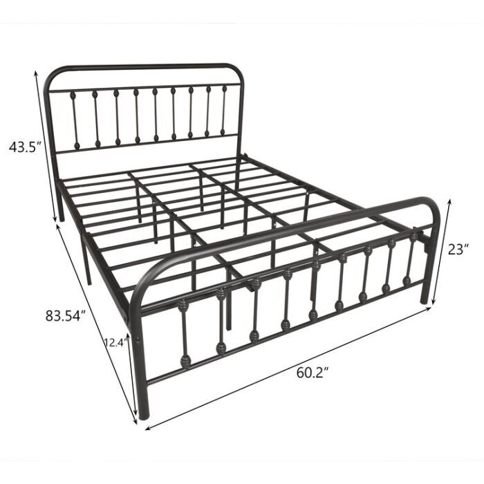 Imkamp Metal Slat Bed - Chic Decora