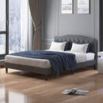 Imona Upholstered Metal Platform Bed - Chic Decora